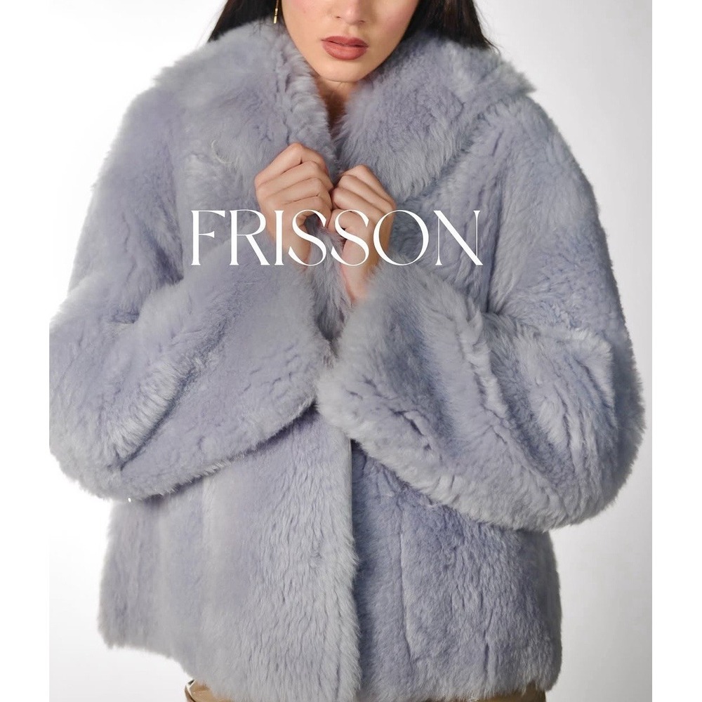 Women's Frisson Fur Fluffy‎ Fur Coat Size S. NWT